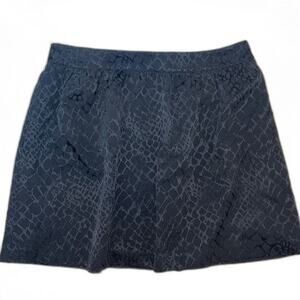 ERIC + LANI - Black Textured Skirt - Size Large